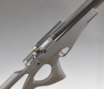 Brocock Compatto Sniper HR .177 PCP air rifle with textured semi-pistol grip, skeleton stock,
