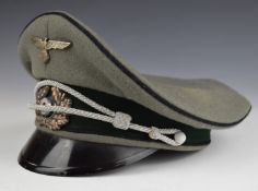 WW2 German Third Reich Nazi Army Engineers NCO's peaked cap