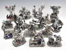 Fifteen Tudor Mint Myth and Magic figures, in boxes