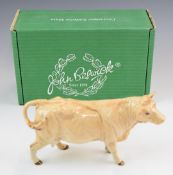 Beswick Charolais cow, in box, height 12cm