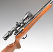 Titan/ Falcon .22 bolt-action PCP FAC  air rifle by John Bowkett with adjustable trigger, sound