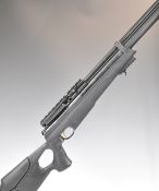 Hatsan AT44-10 .177 PCP air rifle with textured pistol grip, scope rail, sling mounts, multi-shot
