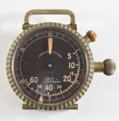 WW2 Italian returning chronograph Royal Italian Air Force or Regia Aeronautica Italiana bomb