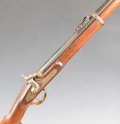 Parker-Hale Enfield pattern .577 muzzle loading percussion hammer action gun with crown over P-H