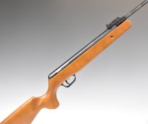 Milbro Explorer .177 break barrel air rifle with semi-pistol grip, adjustable sights and sound