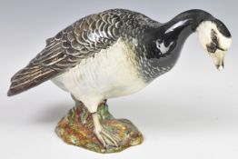 Beswick Barnacle Goose, model no 1052, height 16cm