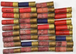 Thirty-five 8 bore shotgun cartridges including Eley. PLEASE NOTE THAT A VALID RELEVANT FIREARMS/