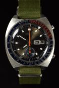 Seiko 'Pogue' gentleman's automatic chronograph wristwatch ref. 6139-6002 with day and date