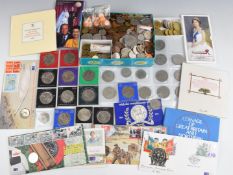 An amateur coin collection of mainly UK / Commonwealth coins from 18thC onwards including Hong