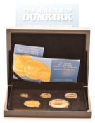 Hattons of London 2020 five coin proof gold sovereign set commemorating the 80th Anniversary of