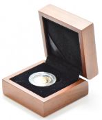 2012 Queen Elizabeth II gold half sovereign with stylised George and the Dragon reverse, cased