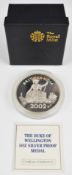 Westminster Coins The Duke of Wellington 5oz silver proof medal coin, edition limit 500, 65mm