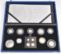 Royal Mint The Queen's 80th Birthday Collection silver coin set, includes Maundy examples, cased