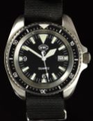 Military Watch Company (MWC) British Military Royal Navy diver's style wristwatch with date