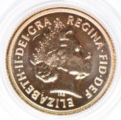 2015 Elizabeth II gold full sovereign