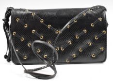 Judith Leiber stitch pattern bag. Vendor advises her grandmother was very good friends with Judith