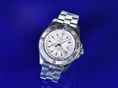Breitling Colt gentleman's automatic wristwatch ref. A17380 with date aperture, luminous hands and