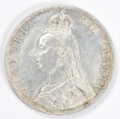 1888 Queen Victoria Jubilee head florin, VF+++