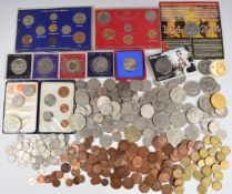 Mainly UK coinage to include 1966, 1967 and 1968 coin sets, George VI and Elizabeth II coinage, some