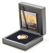 Hattons of London 1887 gold full sovereign Queen Victoria Jubilee head, in deluxe case with