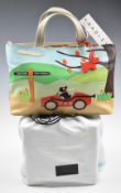 Radley motoring ' Wyre Piddle, Upper Snodsbury' picture handbag, unused with tag and dust bag