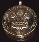A 9ct gold 'Prince of Wales' locket, 11.2g