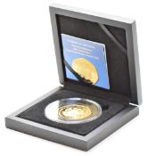 Hattons of London 2021 gold proof £20 coin commemorating the 50th Anniversary of Decimalisation,