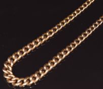 A 9ct gold graduated Albert / watch chain, 31.9g