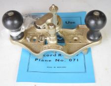 Record 071 router woodworking plane