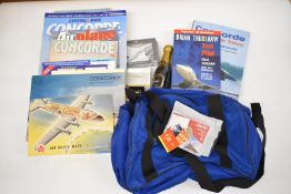 Concorde and similar ephemera and collectables including signed Brian Trubshaw book, Brian