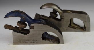 Two Record woodworking rebate planes comprising 076 and 077A