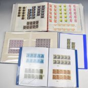 A collection of GB pre decimal and decimal mint stamps including castles, Machins and Postage Dues