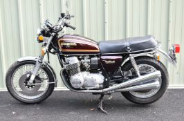 1977 Honda CB750 K7 motorcycle registration number HAD 911V, with V5c. Purchased from us by the