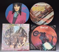 Picture discs - Four picture disc albums comprising The Beatles - Please, Please Me and Abbey