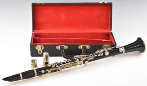 Rene Duval clarinet, in fitted hard case
