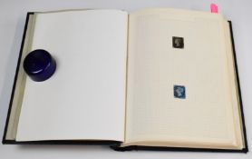 The Errimar Simplified stamp album containing a GB stamp collection from Queen Victoria 1840 to