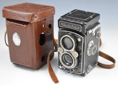 Rolleiflex Automat 6x6 medium format TLR camera, serial number 1008431, with Carl Zeiss Jena 7.5cm