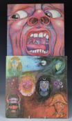 King Crimson - 2 albums comprising In The Court of the Crimson King (ILPS 9111 A2 - B4) and In the