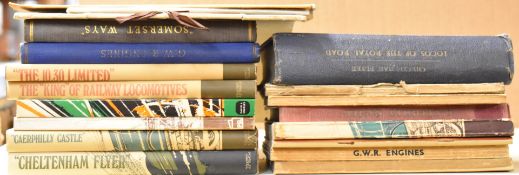 Great Western Railway and similar books and ephemera including Cheltenham Flyer locos of the royal