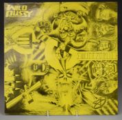 Wild Pussy - Mechanarcy (PUSS 001) record, cover and insert appear Ex