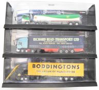 Three Corgi Modern Trucks 1:50 scale diecast model lorries comprising ERF Tanker BP 75103, ERF