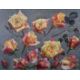 John Bulloch Souter (1896-1971) double sided oil on board floral studies, one side initialled JBS, - Image 1 of 5