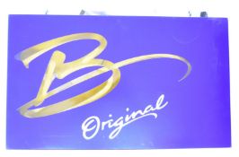Babycham neon advertising sign, width 42.5cm