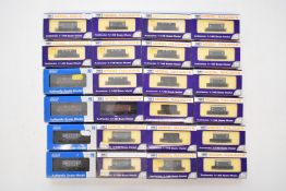 Twenty-four Dapol GWR N gauge model railway goods wagons, all in original boxes.