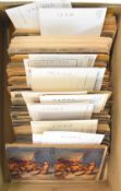 Approximately one hundred Victorian and later stereoscopic viewer cards including Underwood &