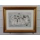 Graham Clarke (born 1941) signed limited edition (29/75) multiple portrait 'La Queue', signed and - Image 2 of 8