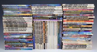 Ninety issues of Isaac Asimov's Science Fiction Magazine, contributors include Arthur C. Clarke,