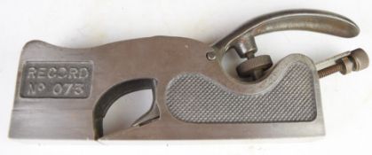 Record 073 adjustable rebate woodworking plane