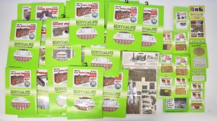Forty-six Metcalfe N gauge model railway building kits