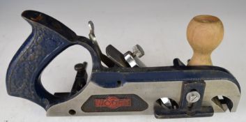 Two Woden W78 woodworking planes, one in original box